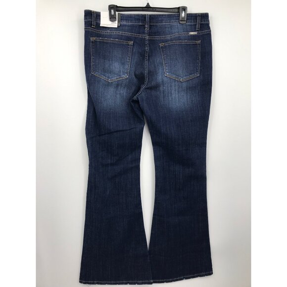 Kancan Sidney Mid Rise Flare Denim Jean Size 3XL NEW - Picture 6 of 8